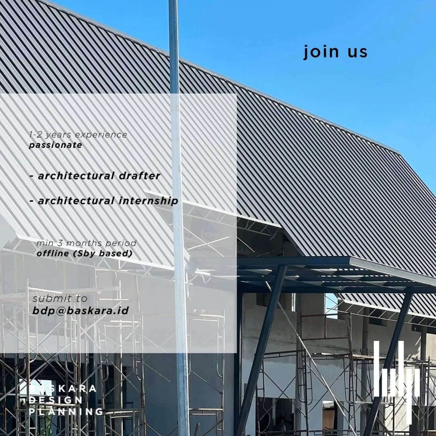 Lowongan Kerja Architectural Drafter & Internship di Baskara Design Planning - Surabaya